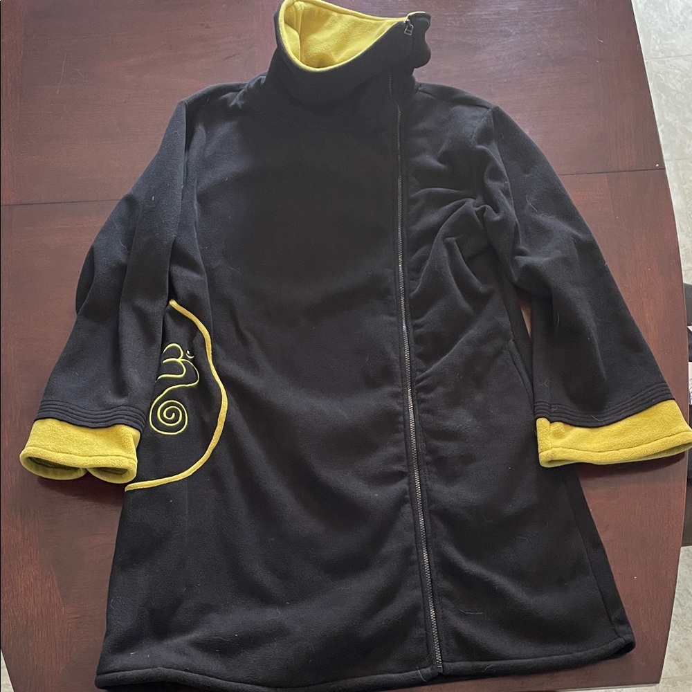 Funky Long Fleece Sharanel Coat